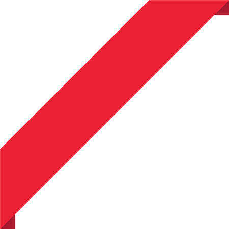 Red badge, label or sticker.のイラスト素材