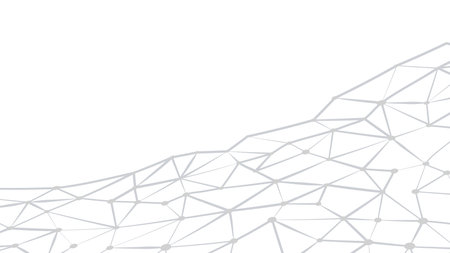 Abstract geometric background. Plexus mesh backdrop. Vectorのイラスト素材