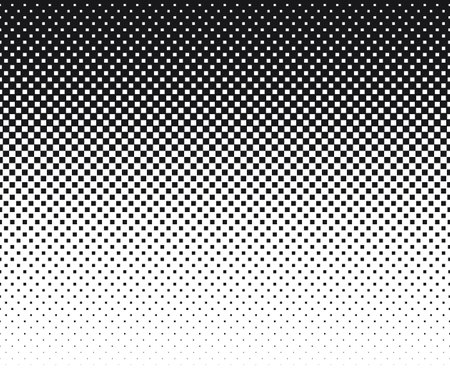Black and white halftone dotted pattern.
