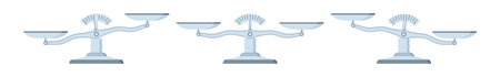 Balance sign. Scale symbol. Isolated background.