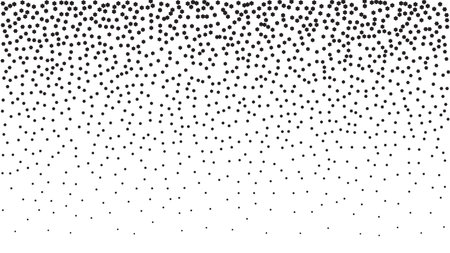 Noise gradient texture background. Stippling gradient, noise gradient background, stipple effect made by abstract shapes.のイラスト素材