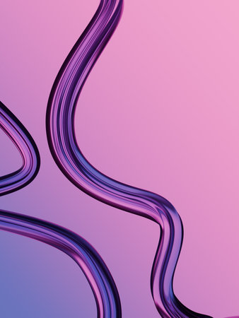 Abstract glass bold lines. Abstract gradient background. Abstract liquid shapes. Soft gradient...