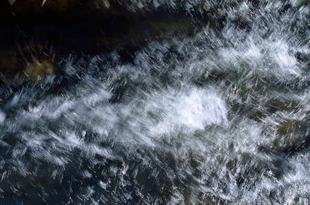 abstract composition of water with camera movementの写真素材
