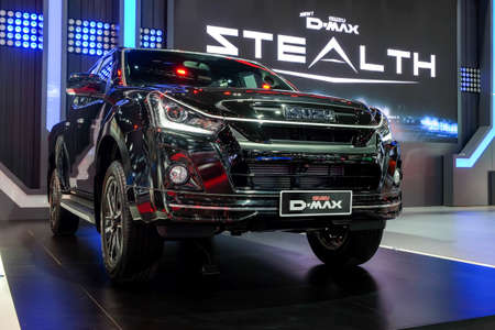 Nonthaburi-Thailand 28 NOV 2018: ISUZU D-MAX STEALTH on display at The 35th Thailand International...