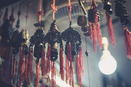 Chinese Wind Chimeのeditorial素材
