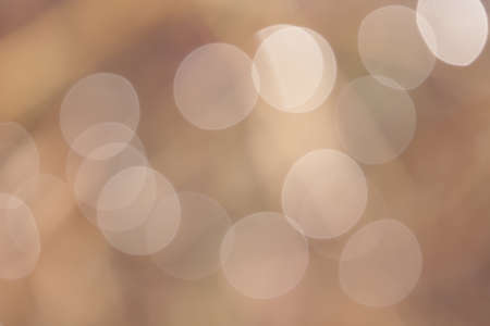 abstract blurred with gold bokeh cycle background.の写真素材