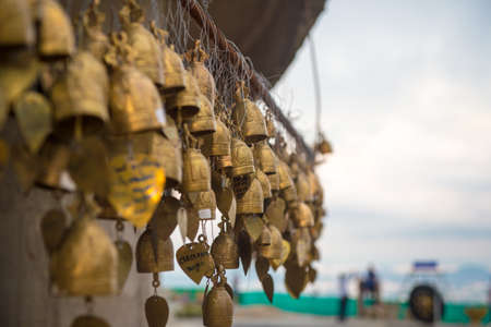 Bell in the templeの写真素材