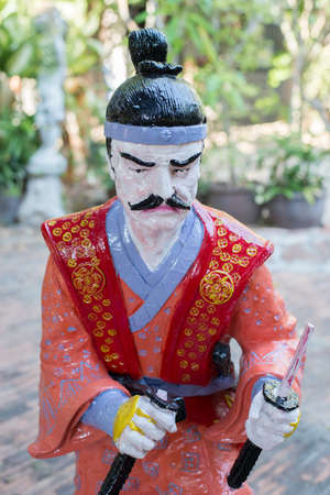 Art sculpture Chinese charactersの写真素材