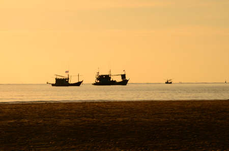 fishing boatsの写真素材