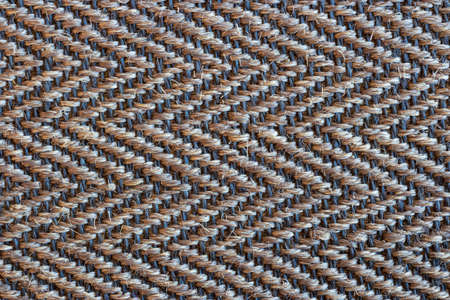 Natural gray texture background - woven striped abstract patternの写真素材