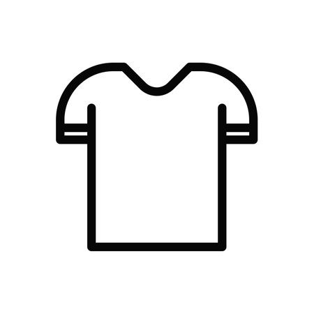 t-shirt Icon Vector. Simple flat symbol.のイラスト素材
