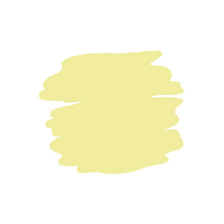 Color brush that has been painted into various shapes and text frames.のイラスト素材