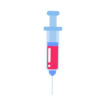 Vaccine and medicine icons to help patients Concept of prevention of new virus strainsのイラスト素材