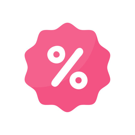 Discount coupon label Promotion ideas to reduce the price of products during the festival.のイラスト素材