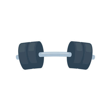 Fitness dumbbells made of steel with weights for lifting exercises to build muscle.のイラスト素材