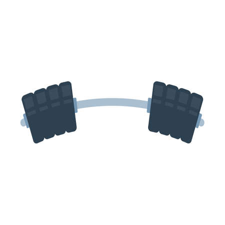 Fitness dumbbells made of steel with weights for lifting exercises to build muscle.のイラスト素材