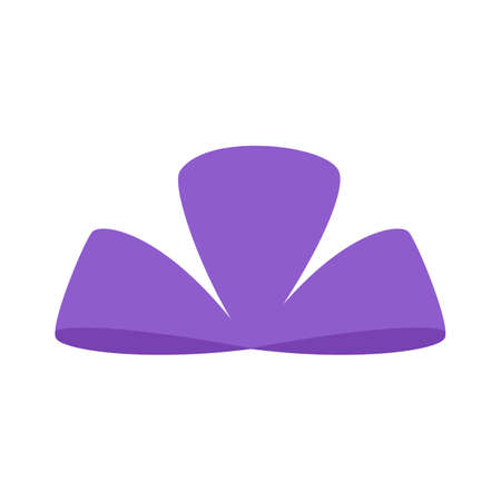 Ribbons tied together in a bow are used to decorate gift boxes given to each other in the New Year.のイラスト素材