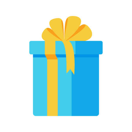 Christmas gift box. Gift boxes decorated with ribbon bows to give each other a special moment.のイラスト素材