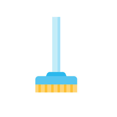 Mop vector. Mop for cleaning the floor to kill germs.のイラスト素材