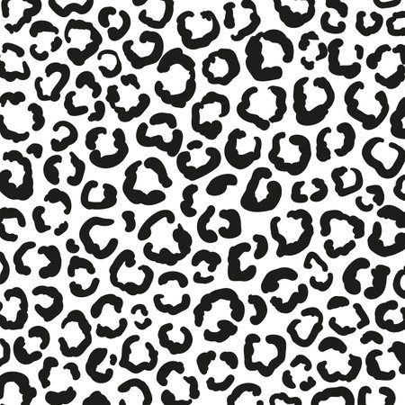 leopard polka dot background for decorating the background of wild animalsのイラスト素材