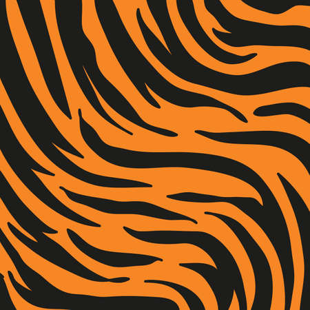 tiger stripes background for decorating the background of wild animalsのイラスト素材