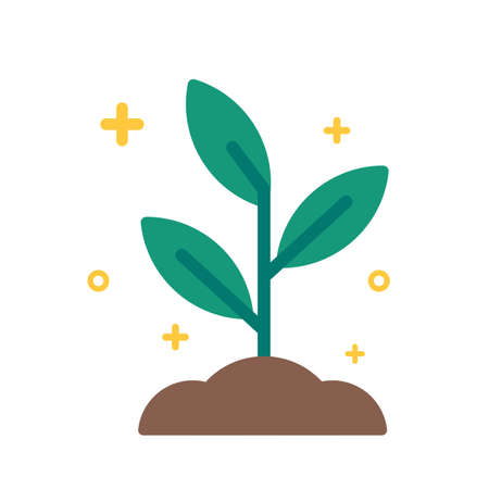 a tree that grows on money financial investment ideasのイラスト素材