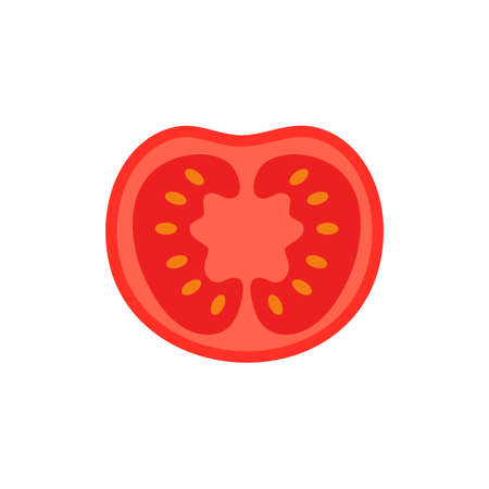 bright red tomatoes Ingredients for Healthy Cookingのイラスト素材