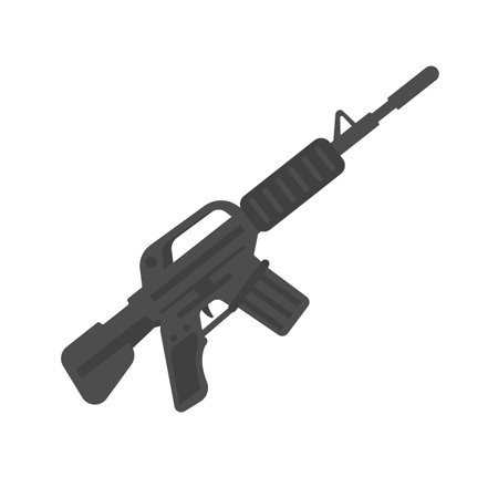 vector firearm evidence for crime of thievesのイラスト素材