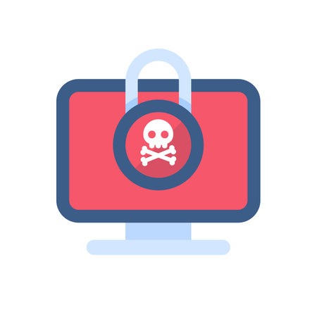 Protection against viruses from computer worms from hackers.のイラスト素材
