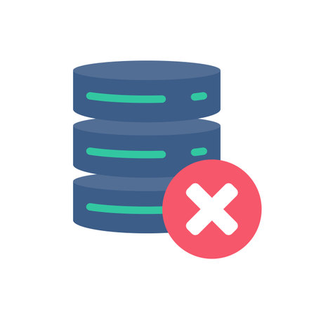 A database for storing large data in the cloud. Mass sharing of informationのイラスト素材