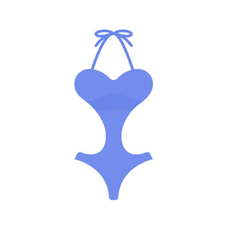 Beach bikini for women. summer seaside leisure tourismのイラスト素材