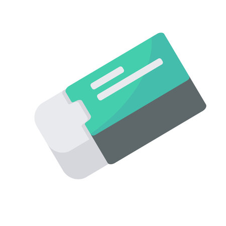 pencil eraser school supplies welcome school for childrenのイラスト素材