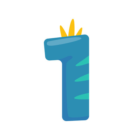Dinosaur Alphabet and Numbers Illustration for nursery boys birthday partyのイラスト素材