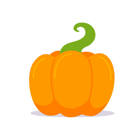pumpkin cartoon for sculpting ghost faces Halloween party night terrorsのイラスト素材