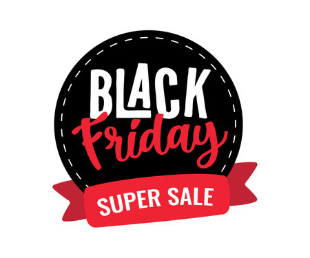 Black Friday banner. Special discount offer design. Product discount festivalのイラスト素材