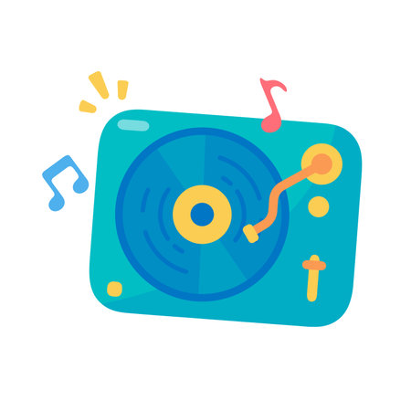 music party The sound of singing at a birthday partyのイラスト素材