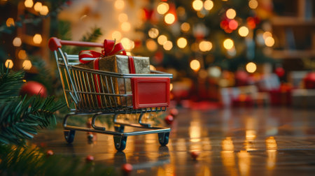 E-shopping wonderland with magical price dropsの素材