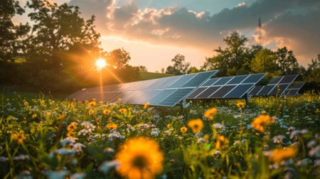 Perovskite solar cells in an innovative energy farmの素材