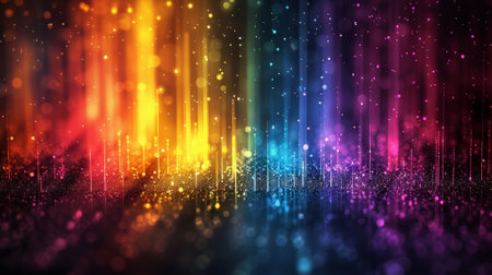 Chromatic pulse, the rhythm of colors in motionの素材