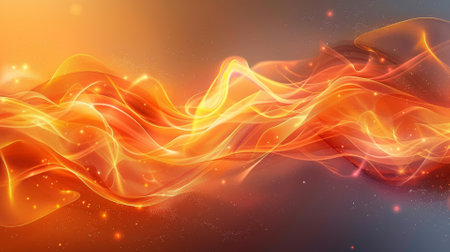 Fiery abstract background, creative flameの素材