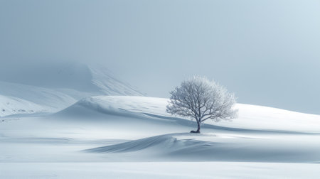 Icy landscape, polar beautyの素材