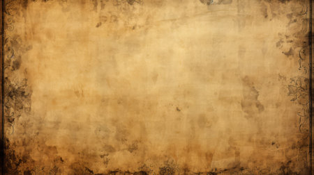 Old parchment paper, antique and historic backgroundの素材