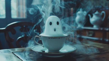 Phantoms starting a ghostly coffee brand with intangible flavorsの素材