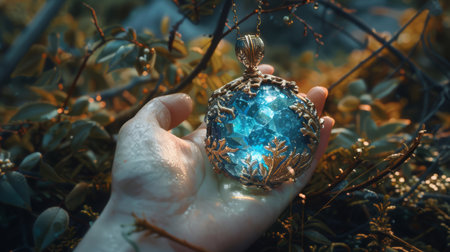 Haunts crafting ethereal jewelry that floats in mid-airの素材