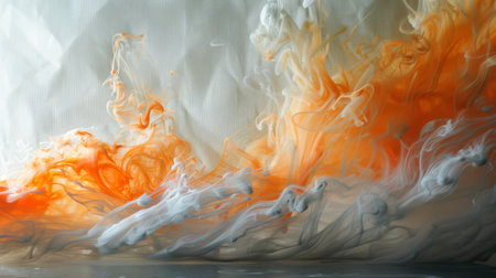 Spectral artists painting unseen artworks with invisible paintの素材