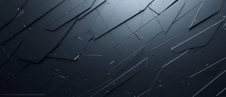 shiny metallic abstract background with shadow and lightの素材