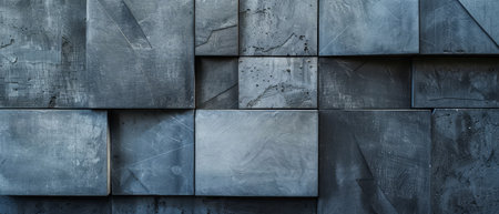 Slate and ash geometric minimalism, simple modern designの素材