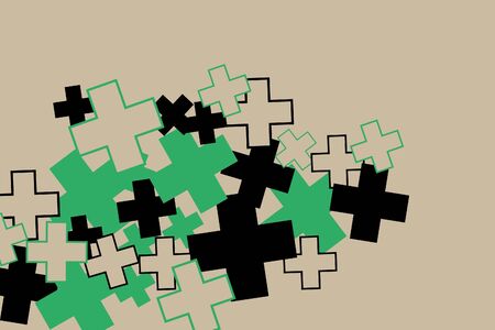  abstract background (some crosses on brown)