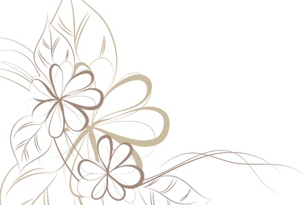 Floral backgroundのイラスト素材