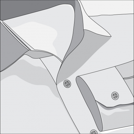 gray Shirtのイラスト素材